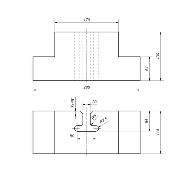 Šamotinė ankerinė plyta Normaton AS KO70 - Image 2