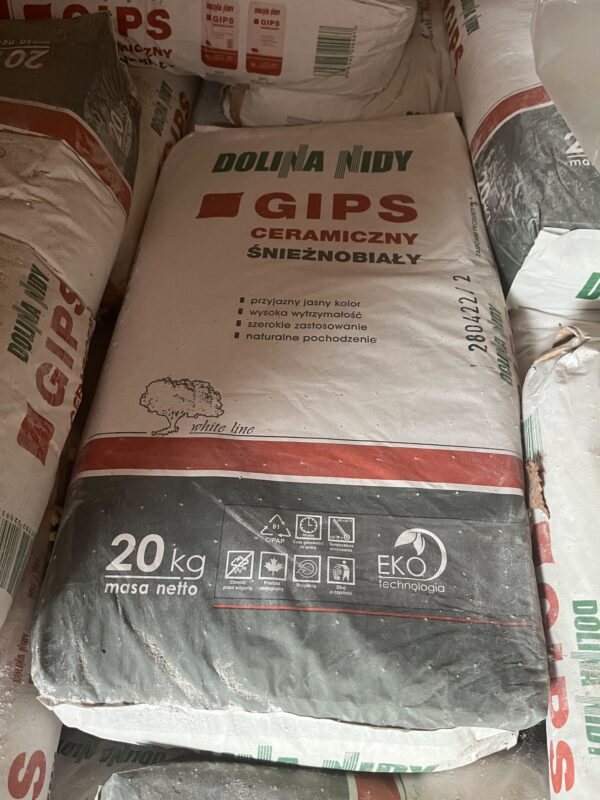 Gipsas keramikams sniego baltumo ATL-GM, 20 kg - Image 1