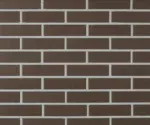 Brunis kiln cladding brick, brown/ smooth, 250x120x65 mm